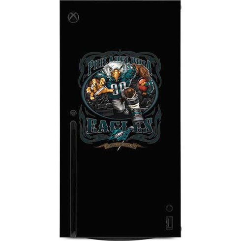 Liquid Blue NFL Philadelphia Eagles Running Back Xbox Series X Console Skin