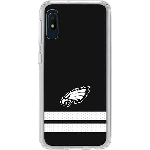 NFL Philadelphia Eagles Shutout Galaxy A10e Clear Case
