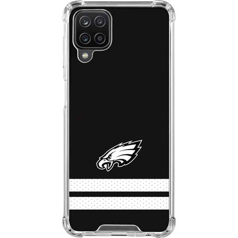 NFL Philadelphia Eagles Shutout Galaxy A12 Clear Case