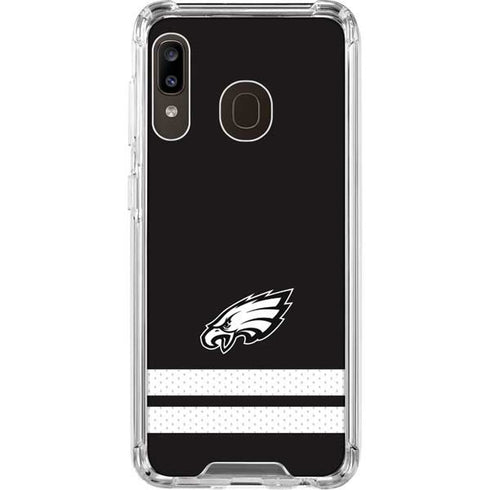NFL Philadelphia Eagles Shutout Galaxy A30 Clear Case