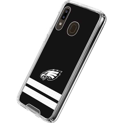NFL Philadelphia Eagles Shutout Galaxy A30 Clear Case