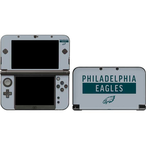 NFL Philadelphia Eagles Silver Performance Series 3DS XL 2015 Skin