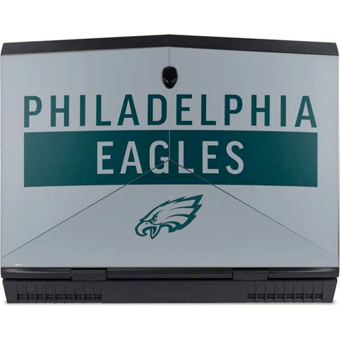 NFL Philadelphia Eagles Silver Performance Series Dell Alienware Skin