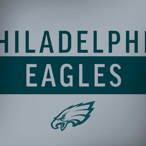 NFL Philadelphia Eagles Silver Performance Series Dell Alienware Skin