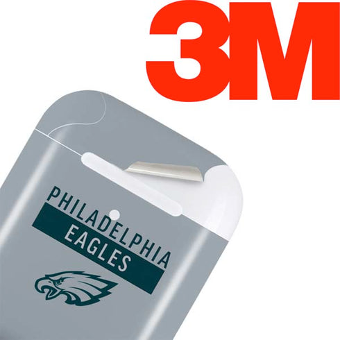 NFL Philadelphia Eagles Silver Performance Series Apple AirPods 2 Skin