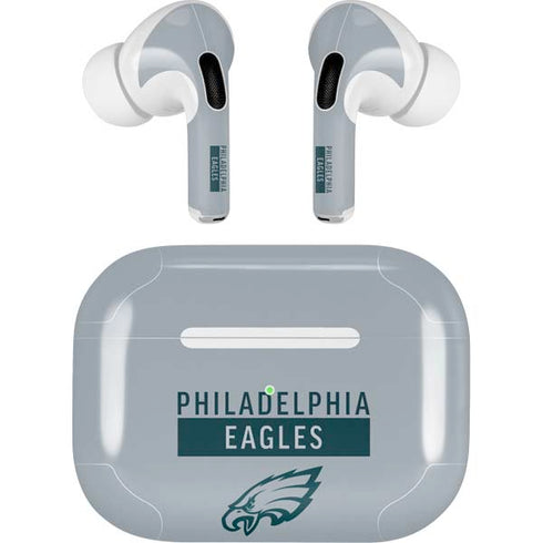 NFL Philadelphia Eagles Silver Performance Series Apple AirPods Pro Skin