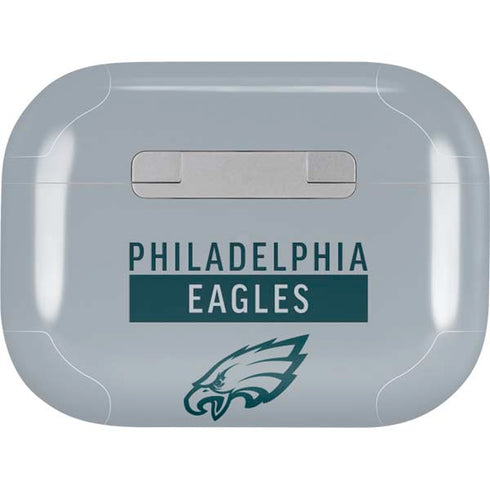 NFL Philadelphia Eagles Silver Performance Series Apple AirPods Pro Skin