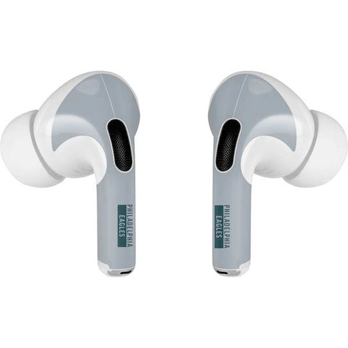 NFL Philadelphia Eagles Silver Performance Series Apple AirPods Pro Skin