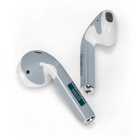 NFL Philadelphia Eagles Silver Performance Series Apple AirPods Skin