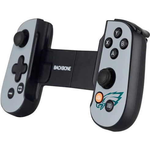 NFL Philadelphia Eagles Silver Performance Series Backbone One for iPhone Game Controller Skin