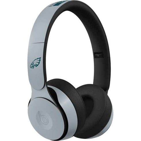 NFL Philadelphia Eagles Silver Performance Series Beats Solo Pro Skin