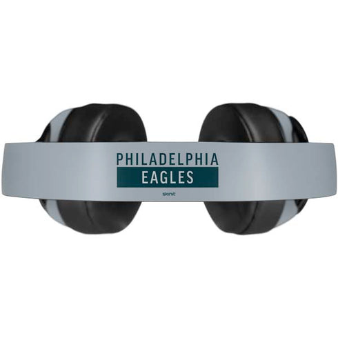 NFL Philadelphia Eagles Silver Performance Series Beats Solo Pro Skin