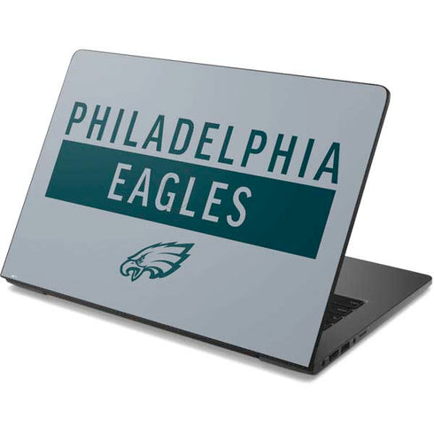NFL Philadelphia Eagles Silver Performance Series Dell Chromebook Skin