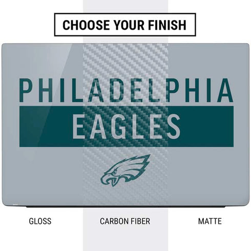 NFL Philadelphia Eagles Silver Performance Series Dell Vostro Skin