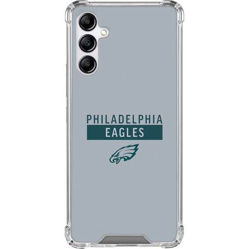 NFL Philadelphia Eagles Silver Performance Series Galaxy A15 5G Clear Case