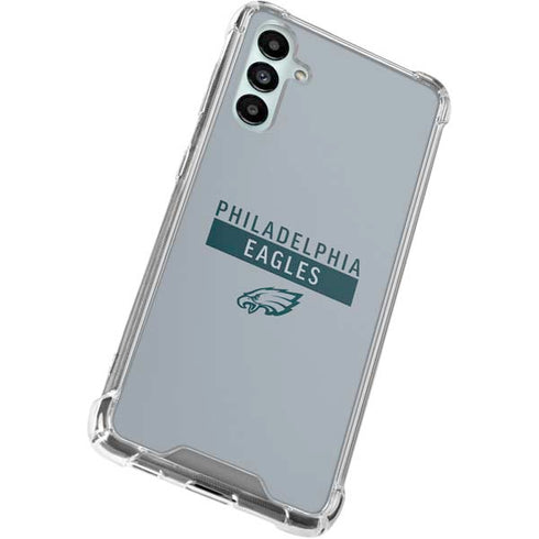 NFL Philadelphia Eagles Silver Performance Series Galaxy A15 5G Clear Case