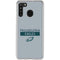 NFL Philadelphia Eagles Silver Performance Series Galaxy A21 Clear Case