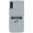 NFL Philadelphia Eagles Silver Performance Series Galaxy A50 Clear Case