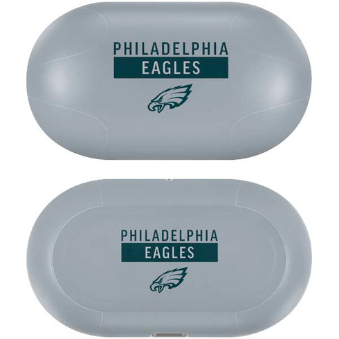 NFL Philadelphia Eagles Silver Performance Series Galaxy Buds Plus Skin