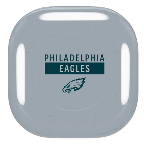 NFL Philadelphia Eagles Silver Performance Series Galaxy Buds Pro Skin