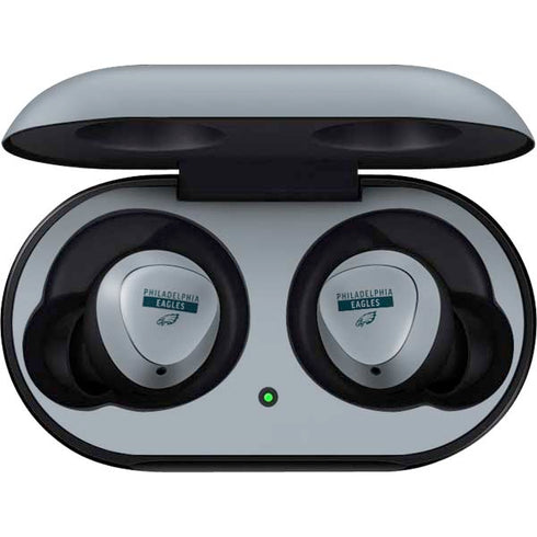 NFL Philadelphia Eagles Silver Performance Series Galaxy Buds Skin