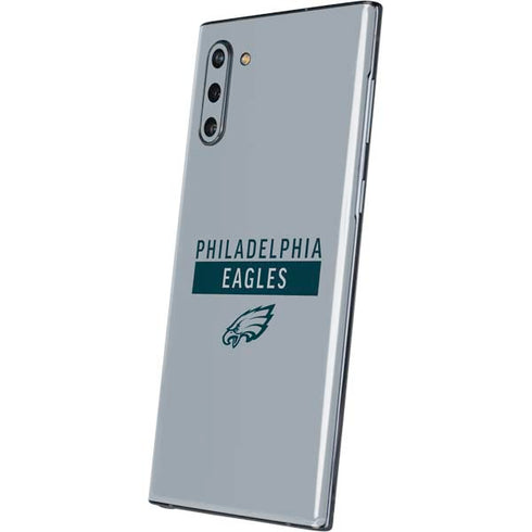 NFL Philadelphia Eagles Silver Performance Series Galaxy Note 10 Skin