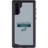 NFL Philadelphia Eagles Silver Performance Series Galaxy Note 10 Waterproof Case