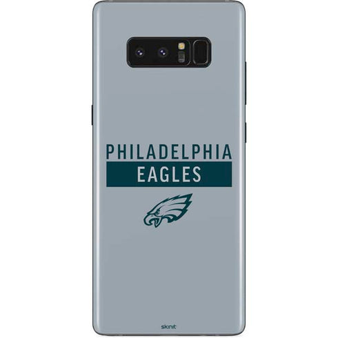 NFL Philadelphia Eagles Silver Performance Series Galaxy Note 8 Skin