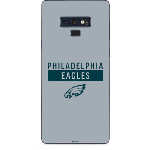 NFL Philadelphia Eagles Silver Performance Series Galaxy Note 9 Skin