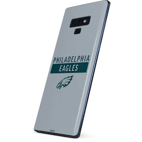 NFL Philadelphia Eagles Silver Performance Series Galaxy Note 9 Skin