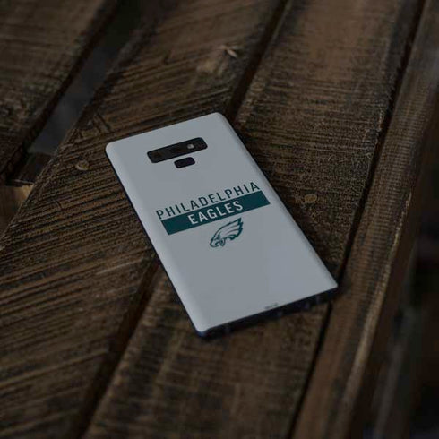 NFL Philadelphia Eagles Silver Performance Series Galaxy Note 9 Skin