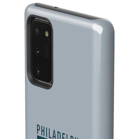NFL Philadelphia Eagles Silver Performance Series Galaxy Note20 5G Pro Case