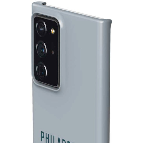 NFL Philadelphia Eagles Silver Performance Series Galaxy Note20 Ultra 5G Lite Case