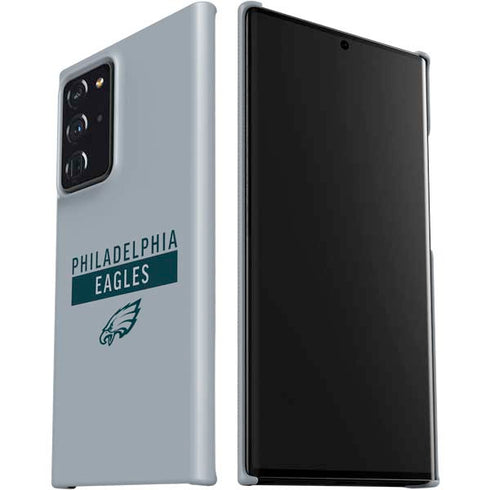 NFL Philadelphia Eagles Silver Performance Series Galaxy Note20 Ultra 5G Lite Case
