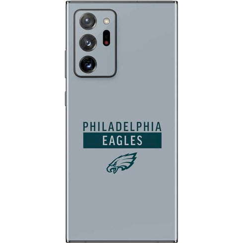 NFL Philadelphia Eagles Silver Performance Series Galaxy Note20 Ultra 5G Skin
