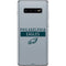 NFL Philadelphia Eagles Silver Performance Series Galaxy S10 Plus Skin