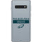 NFL Philadelphia Eagles Silver Performance Series Galaxy S10 Skin