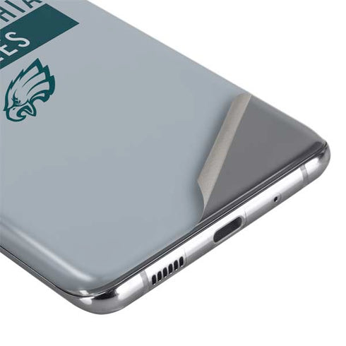 NFL Philadelphia Eagles Silver Performance Series Galaxy S20 Plus Skin