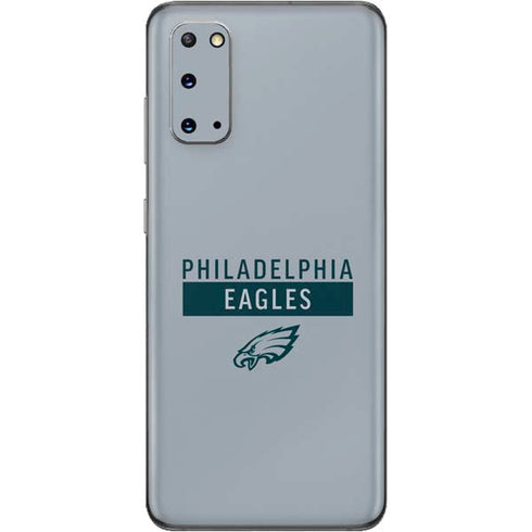 NFL Philadelphia Eagles Silver Performance Series Galaxy S20 Skin
