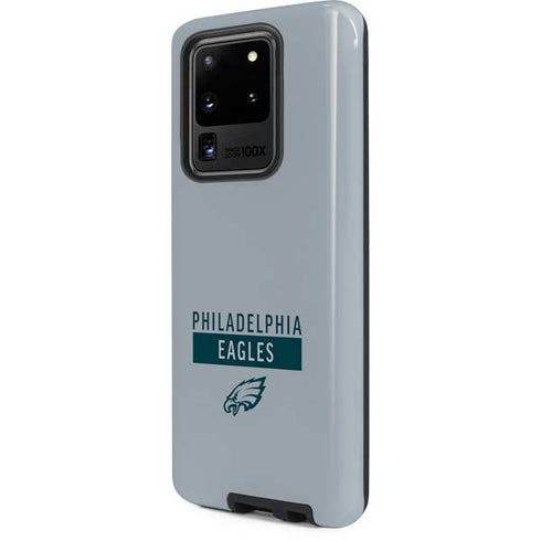 NFL Philadelphia Eagles Silver Performance Series Galaxy S20 Ultra 5G Pro Case