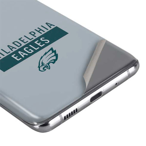 NFL Philadelphia Eagles Silver Performance Series Galaxy S20 Ultra 5G Skin