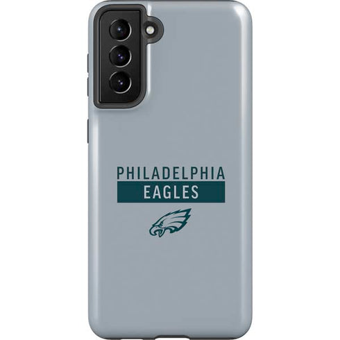 NFL Philadelphia Eagles Silver Performance Series Galaxy S21 Plus 5G Pro Case