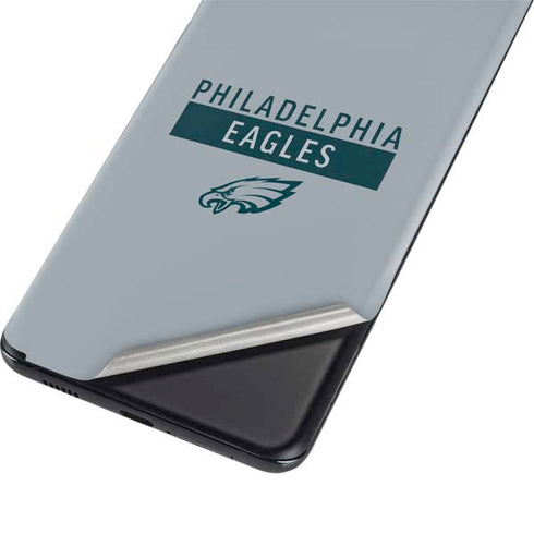NFL Philadelphia Eagles Silver Performance Series Galaxy S21 Plus 5G Skin