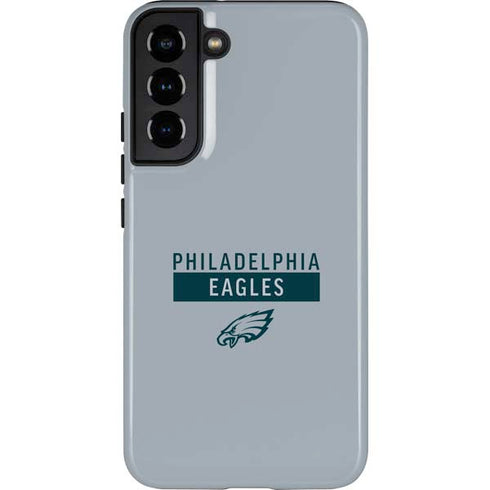 NFL Philadelphia Eagles Silver Performance Series Galaxy S22 Plus Pro Case