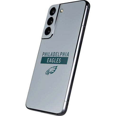 NFL Philadelphia Eagles Silver Performance Series Galaxy S22 Skin