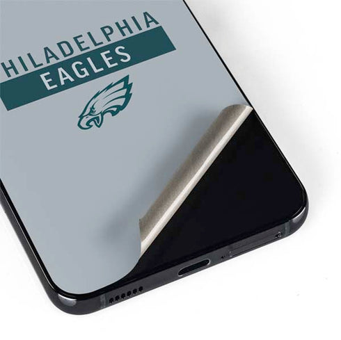 NFL Philadelphia Eagles Silver Performance Series Galaxy S22 Skin