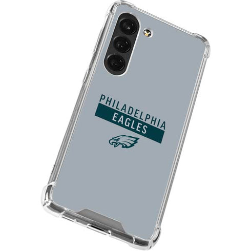 NFL Philadelphia Eagles Silver Performance Series Galaxy S23 Clear Case