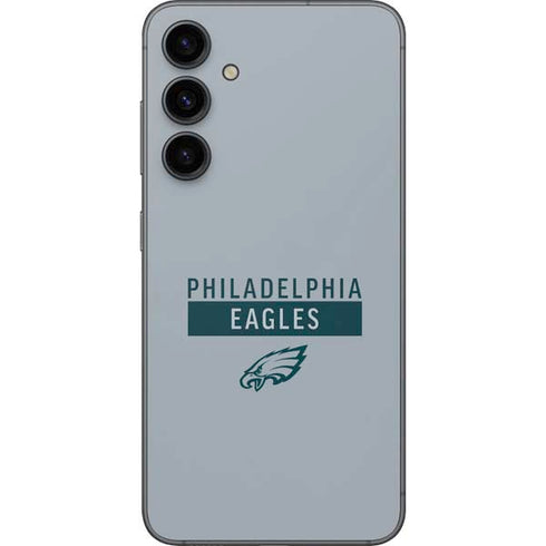 NFL Philadelphia Eagles Silver Performance Series Galaxy S23 FE Skin