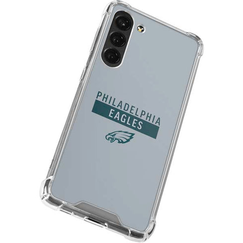 NFL Philadelphia Eagles Silver Performance Series Galaxy S23 Plus Clear Case