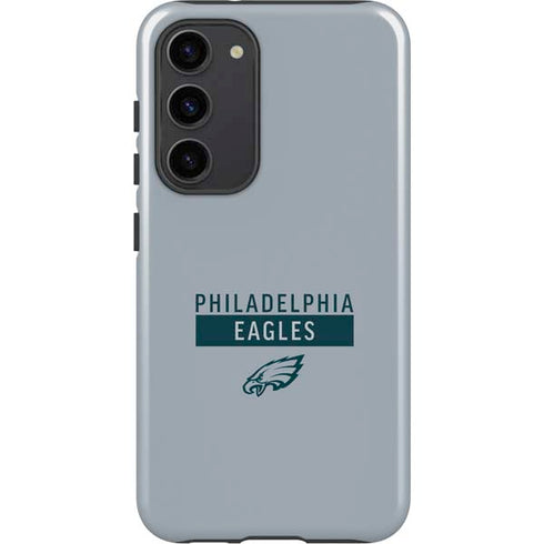 NFL Philadelphia Eagles Silver Performance Series Galaxy S23 Plus Pro Case